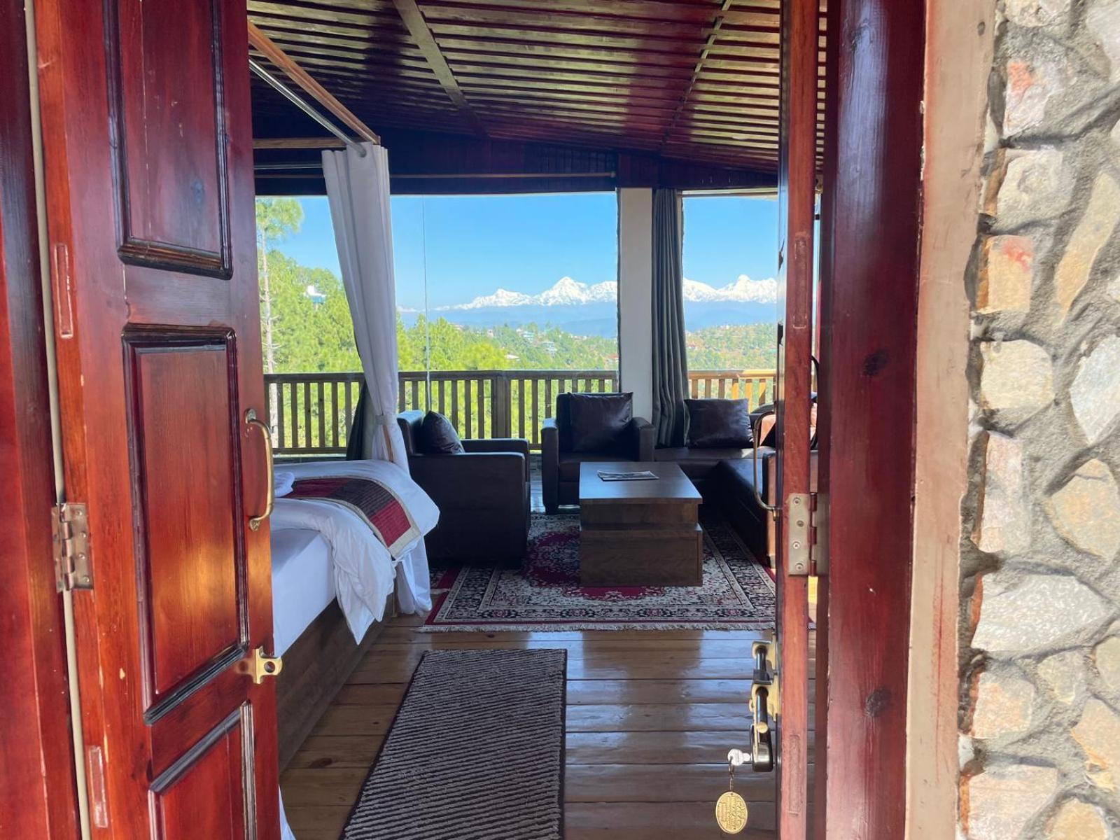 Hotel The Himalayan Heights Satya'S Kasardevi Almora Exterior foto